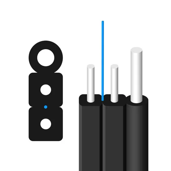 통신용 옥외 광섬유 FTTH 드롭 케이블