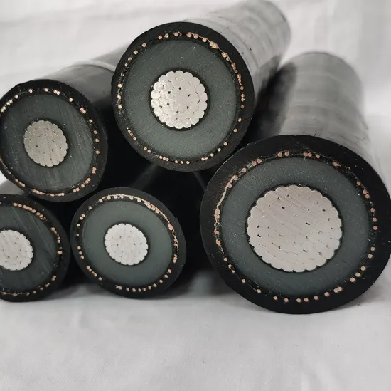 Na2xsy 1*240/25mm2 18/30(36)Kv 알루미늄 도체 중전압 빨간색 전력 케이블