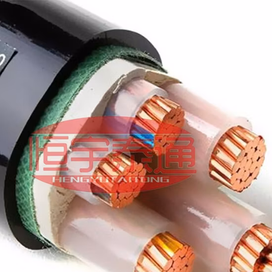 저전압 XLPE 절연 PVC 피복 유연 Yjv/Yjv22